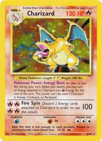 Charizard (4/102) [Base Set Unlimited] | Gear Gaming Fayetteville