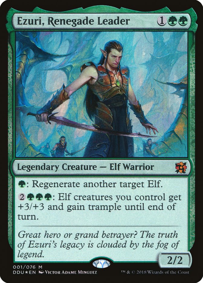 Ezuri, Renegade Leader [Duel Decks: Elves vs. Inventors] | Gear Gaming Fayetteville