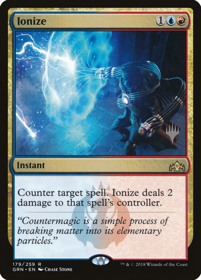 Ionize (Promo Pack) [Guilds of Ravnica Promos] | Gear Gaming Fayetteville