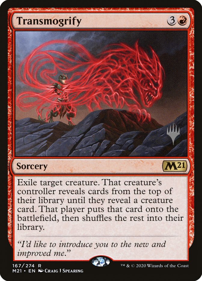 Transmogrify (Promo Pack) [Core Set 2021 Promos] | Gear Gaming Fayetteville