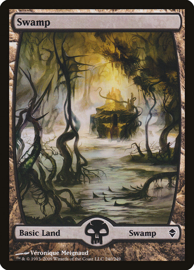 Swamp (240) [Zendikar] | Gear Gaming Fayetteville