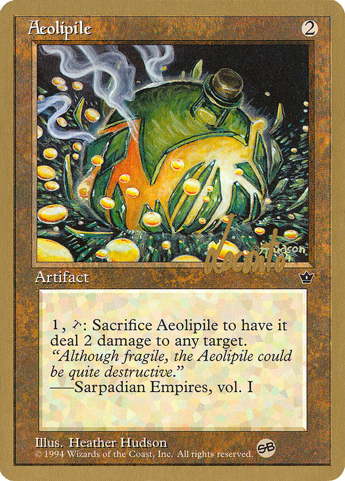 Aeolipile (Michael Loconto) (SB) [Pro Tour Collector Set] | Gear Gaming Fayetteville