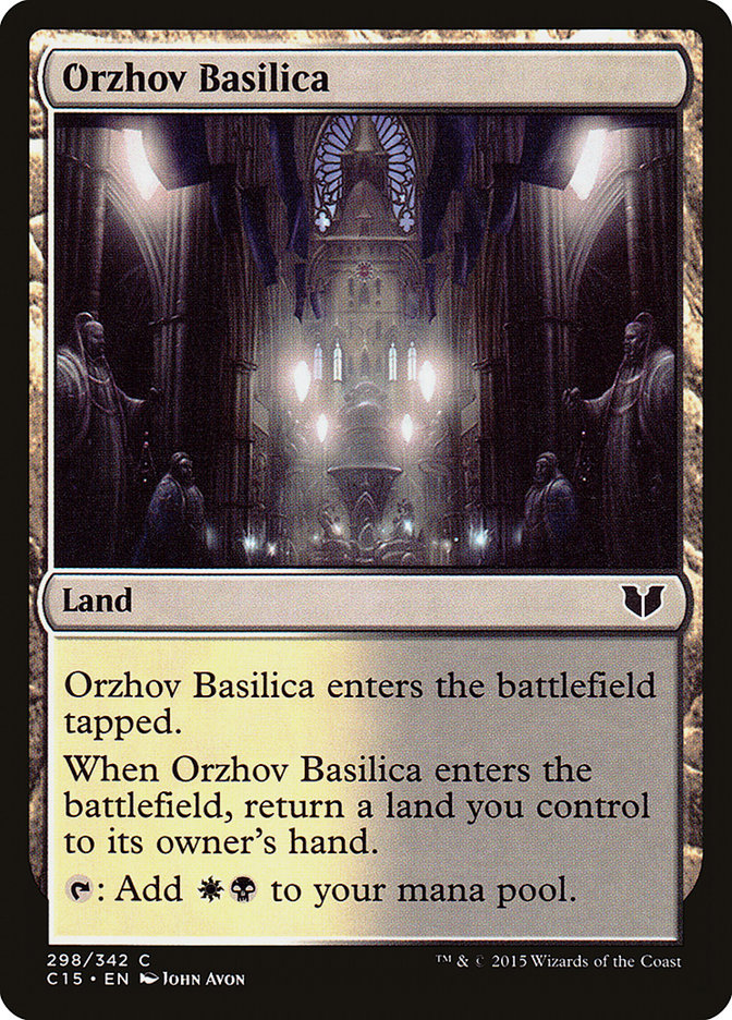 Orzhov Basilica [Commander 2015] | Gear Gaming Fayetteville