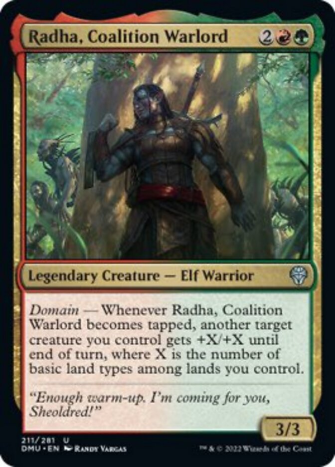 Radha, Coalition Warlord [Dominaria United] | Gear Gaming Fayetteville