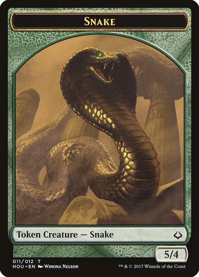 Snake Token [Hour of Devastation Tokens] | Gear Gaming Fayetteville