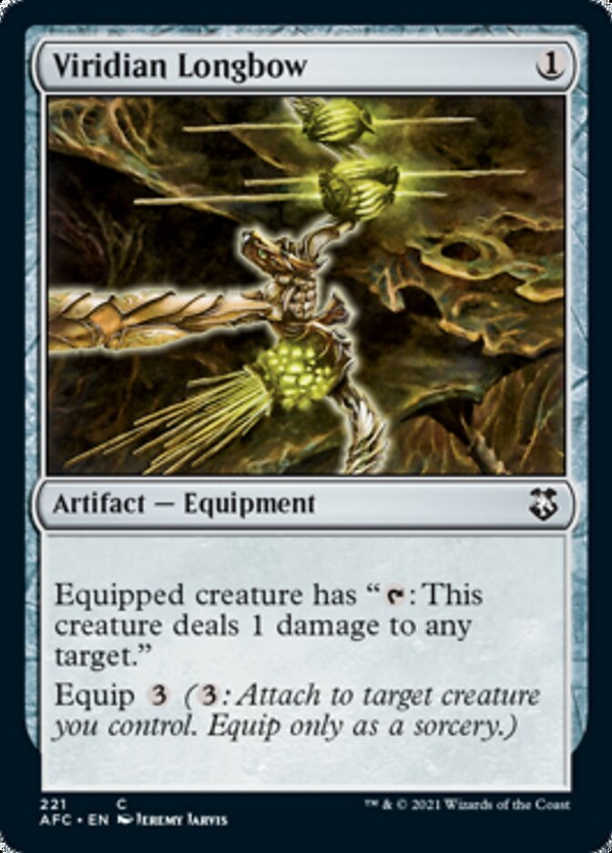 Viridian Longbow [Dungeons & Dragons: Adventures in the Forgotten Realms Commander] | Gear Gaming Fayetteville