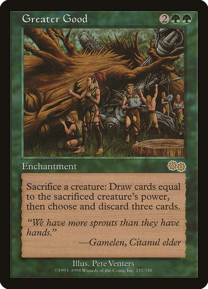 Greater Good [Urza's Saga] | Gear Gaming Fayetteville
