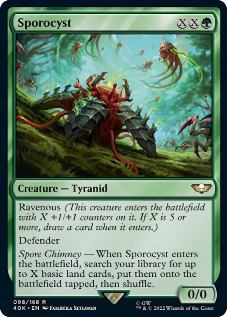 Sporocyst (Surge Foil) [Warhammer 40,000] | Gear Gaming Fayetteville