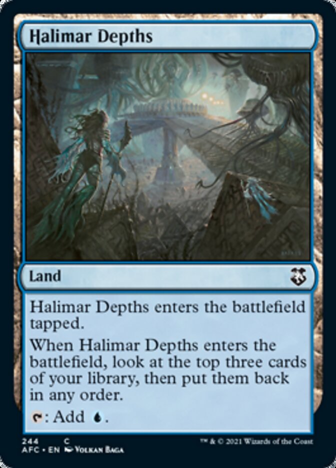 Halimar Depths [Dungeons & Dragons: Adventures in the Forgotten Realms Commander] | Gear Gaming Fayetteville