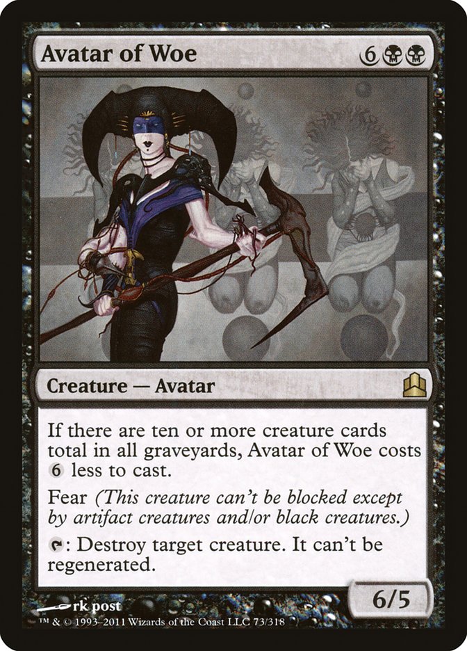 Avatar of Woe [Commander 2011] | Gear Gaming Fayetteville