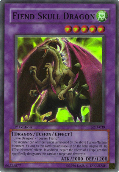 Fiend Skull Dragon [LOD-039] Super Rare | Gear Gaming Fayetteville