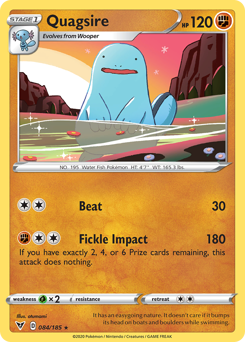 Quagsire (084/185) [Sword & Shield: Vivid Voltage] | Gear Gaming Fayetteville