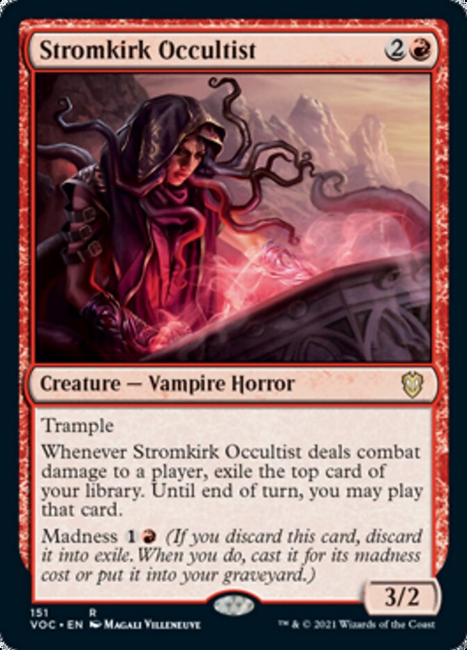 Stromkirk Occultist [Innistrad: Crimson Vow Commander] | Gear Gaming Fayetteville