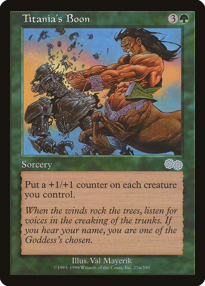 Titania's Boon [Urza's Saga] | Gear Gaming Fayetteville