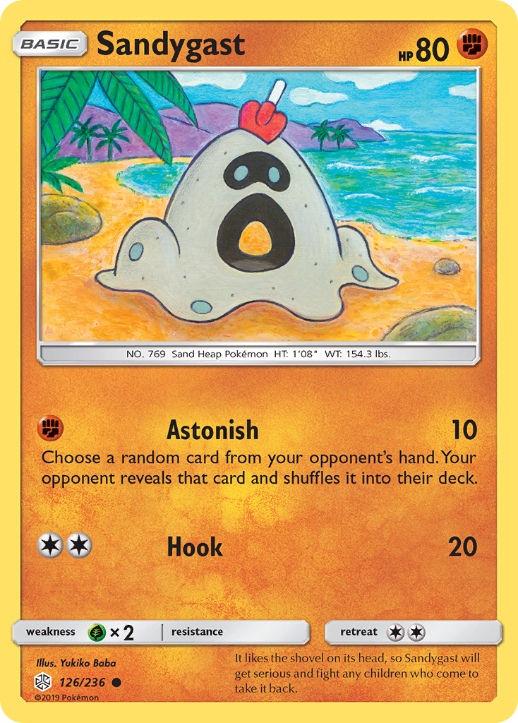 Sandygast (126/236) [Sun & Moon: Cosmic Eclipse] | Gear Gaming Fayetteville