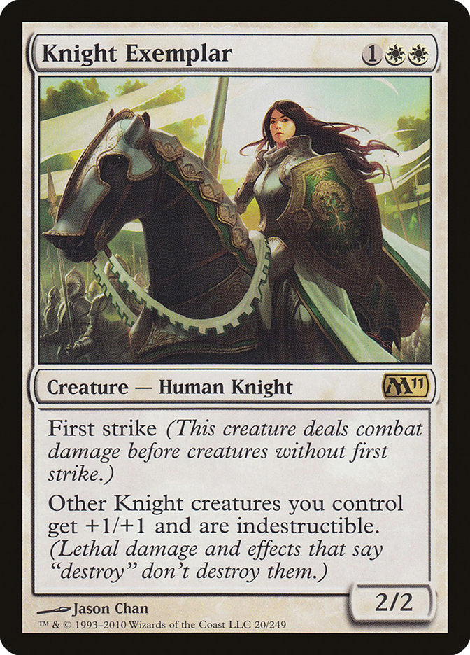 Knight Exemplar [Magic 2011] | Gear Gaming Fayetteville