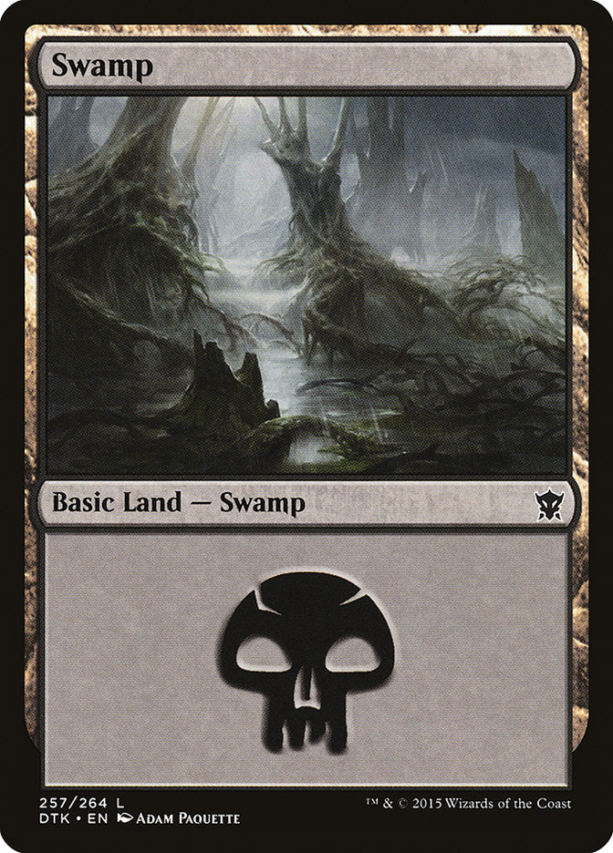 Swamp (257) [Dragons of Tarkir] | Gear Gaming Fayetteville