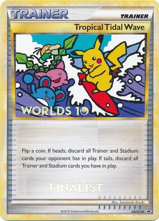 Tropical Tidal Wave (HGSS18) (Finalist) [HeartGold & SoulSilver: Black Star Promos] | Gear Gaming Fayetteville