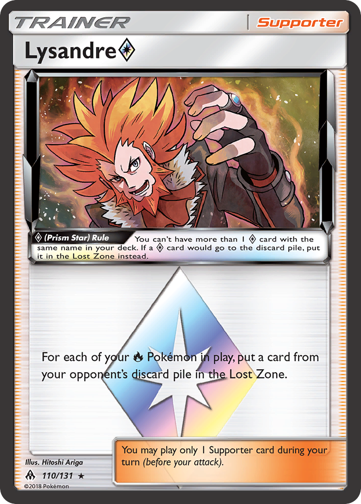 Lysandre (110/131) (Prism Star) [Sun & Moon: Forbidden Light] | Gear Gaming Fayetteville