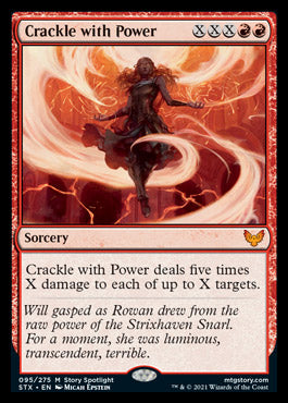 Crackle with Power [Strixhaven: School of Mages] | Gear Gaming Fayetteville