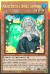 Ghost Sister & Spooky Dogwood [MAGO-EN013] Gold Rare | Gear Gaming Fayetteville