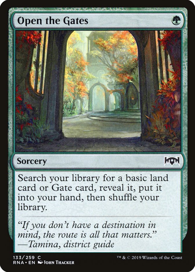 Open the Gates [Ravnica Allegiance] | Gear Gaming Fayetteville