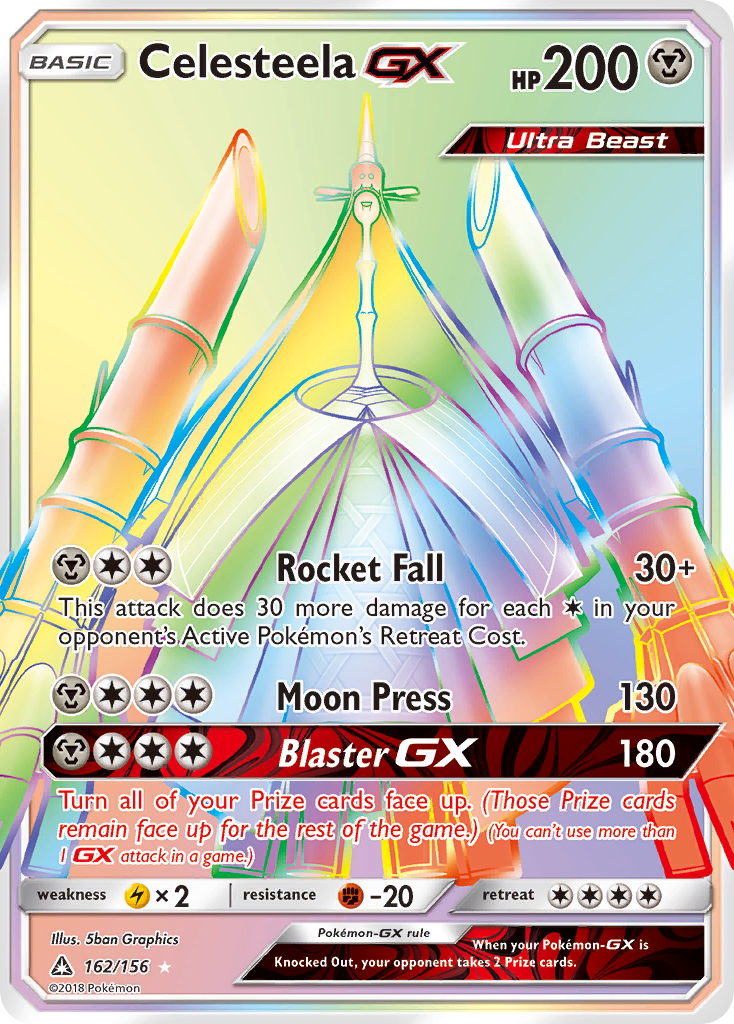 Celesteela GX (162/156) [Sun & Moon: Ultra Prism] | Gear Gaming Fayetteville