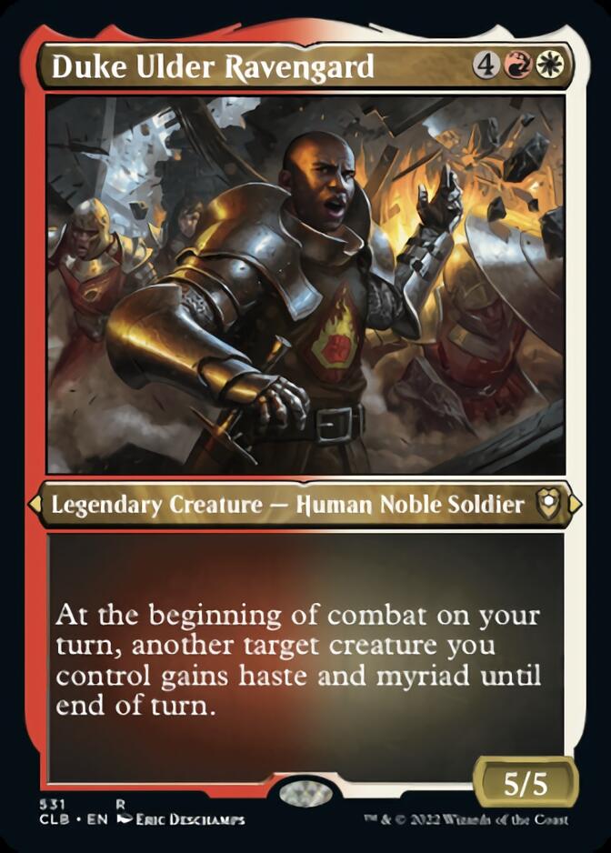 Duke Ulder Ravengard (Foil Etched) [Commander Legends: Battle for Baldur's Gate] | Gear Gaming Fayetteville