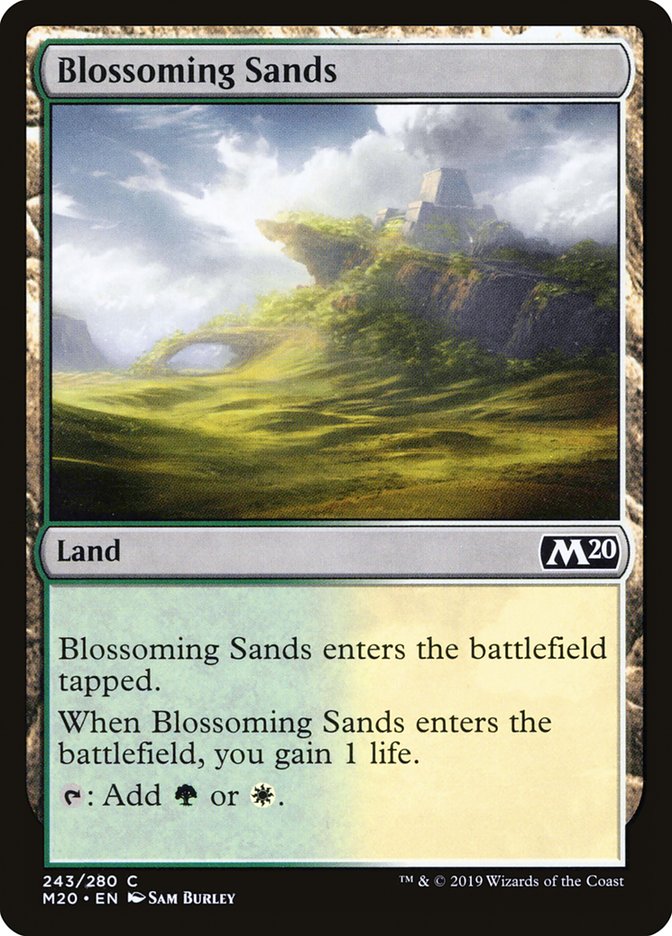 Blossoming Sands [Core Set 2020] | Gear Gaming Fayetteville