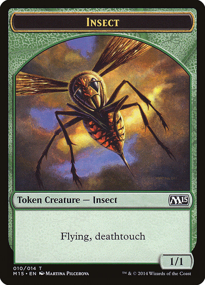 Insect Token [Magic 2015 Tokens] | Gear Gaming Fayetteville