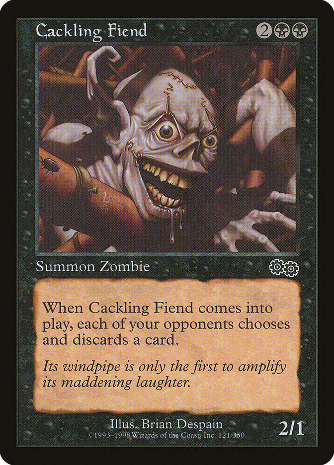 Cackling Fiend [Urza's Saga] | Gear Gaming Fayetteville