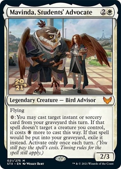 Mavinda, Students' Advocate [Strixhaven: School of Mages Prerelease Promos] | Gear Gaming Fayetteville