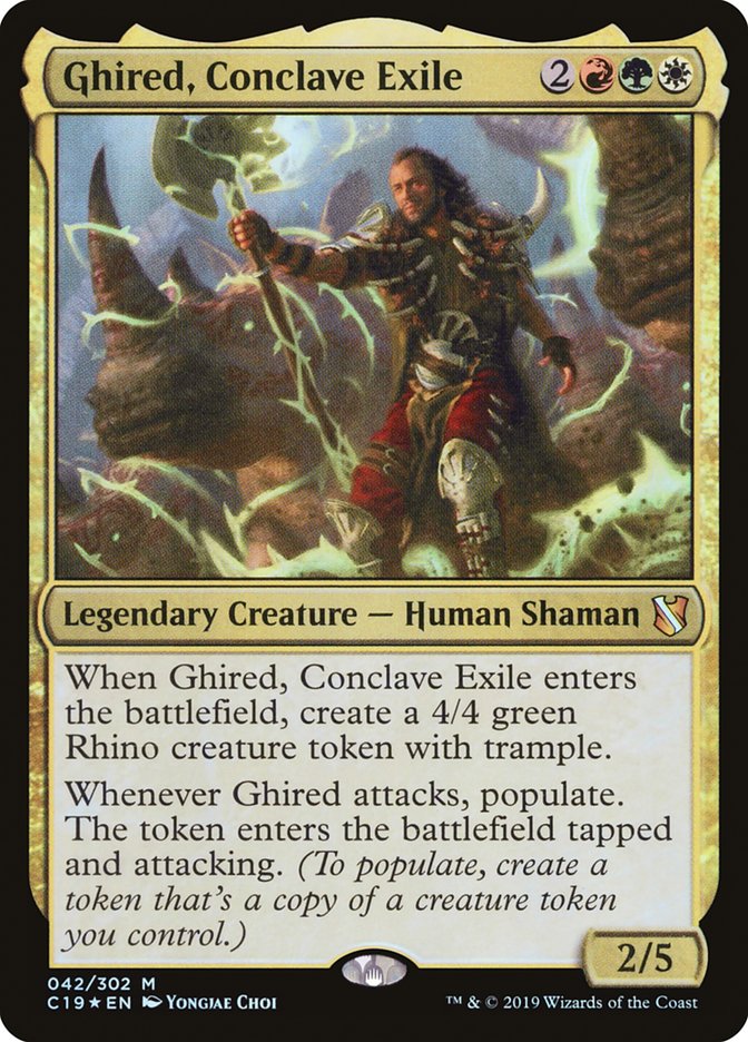 Ghired, Conclave Exile [Commander 2019] | Gear Gaming Fayetteville