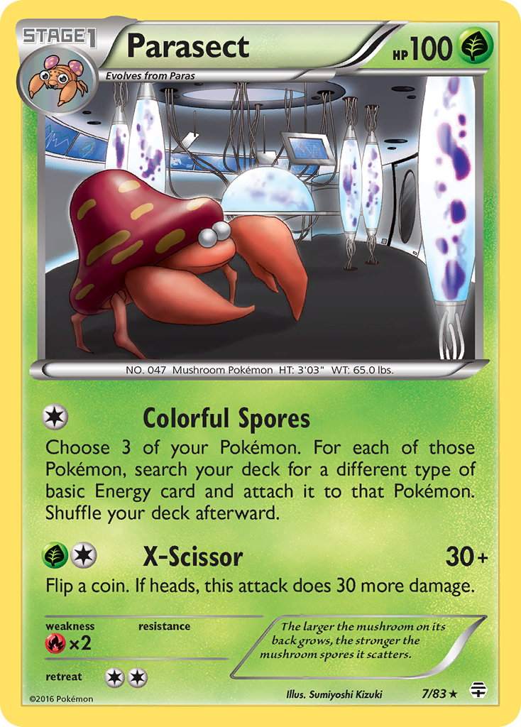 Parasect (7/83) [XY: Generations] | Gear Gaming Fayetteville