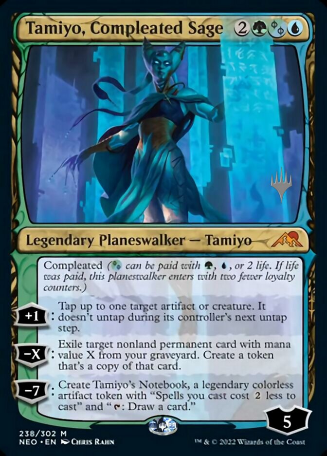 Tamiyo, Compleated Sage (Promo Pack) [Kamigawa: Neon Dynasty Promos] | Gear Gaming Fayetteville