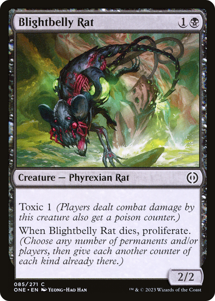 Blightbelly Rat [Phyrexia: All Will Be One] | Gear Gaming Fayetteville