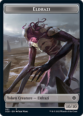 Eldrazi // Soldier Double-Sided Token [Starter Commander Decks] | Gear Gaming Fayetteville