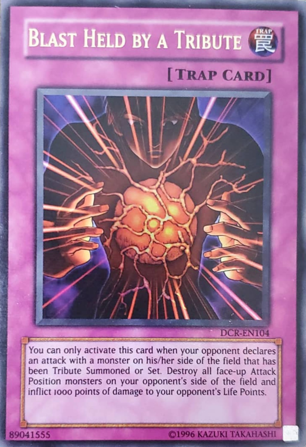 Blast Held by a Tribute [DCR-EN104] Ultra Rare | Gear Gaming Fayetteville