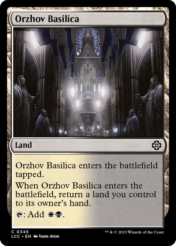 Orzhov Basilica [The Lost Caverns of Ixalan Commander] | Gear Gaming Fayetteville