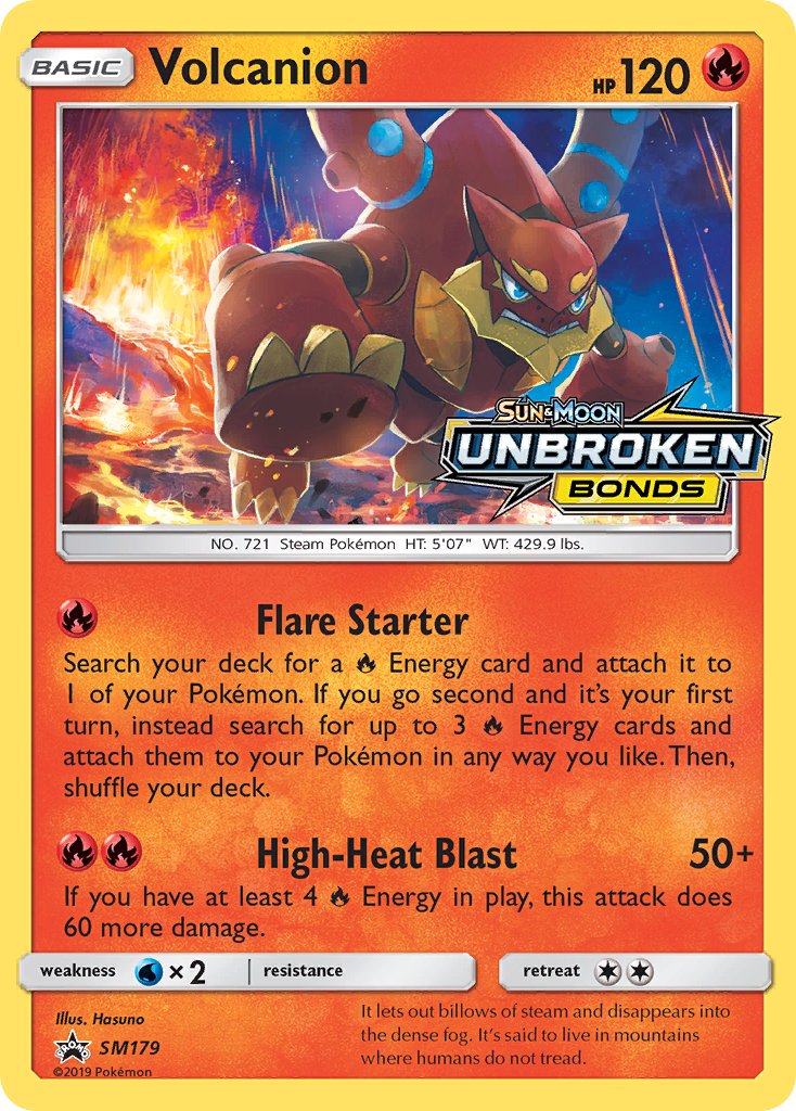 Volcanion (SM179) [Sun & Moon: Black Star Promos] | Gear Gaming Fayetteville