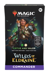 Wilds of Eldraine - Commander Deck (Virtue and Valor) | Gear Gaming Fayetteville