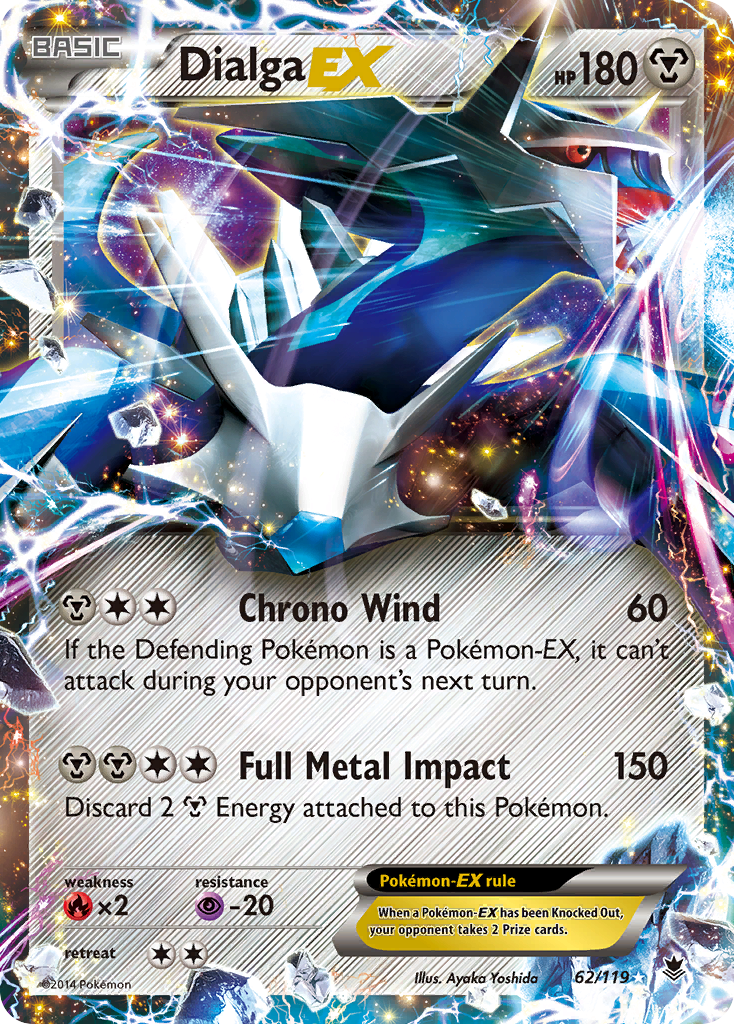 Dialga EX (62/119) [XY: Phantom Forces] | Gear Gaming Fayetteville