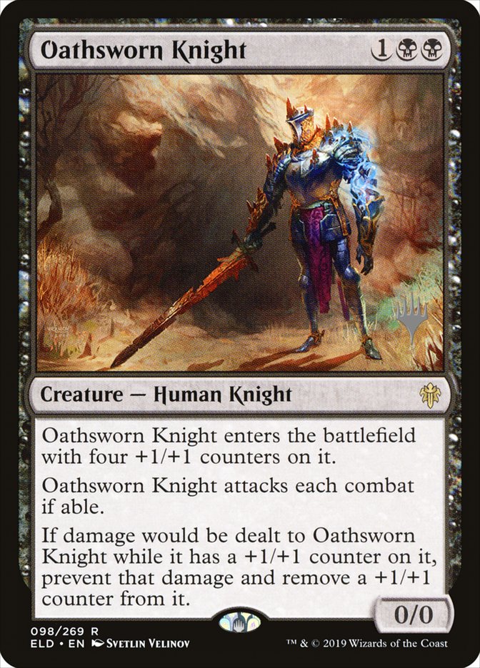 Oathsworn Knight (Promo Pack) [Throne of Eldraine Promos] | Gear Gaming Fayetteville