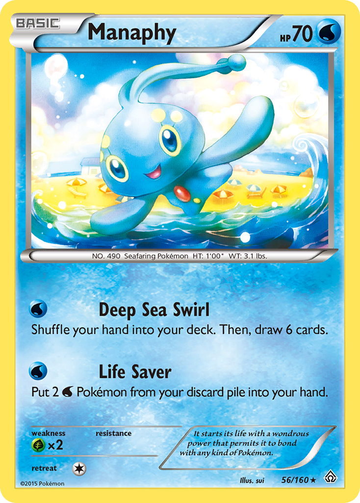 Manaphy (56/160) [XY: Primal Clash] | Gear Gaming Fayetteville