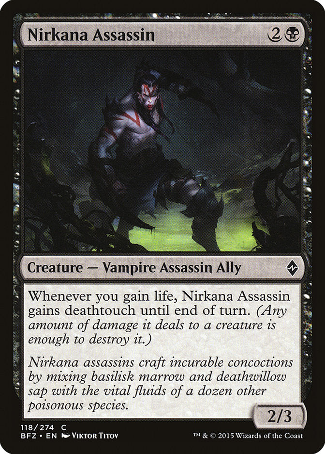 Nirkana Assassin [Battle for Zendikar] | Gear Gaming Fayetteville