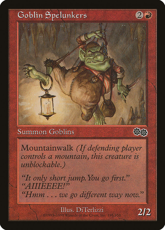 Goblin Spelunkers [Urza's Saga] | Gear Gaming Fayetteville