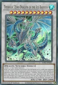 Trishula, Zero Dragon of the Ice Barrier [SDFC-EN041] Ultra Rare | Gear Gaming Fayetteville