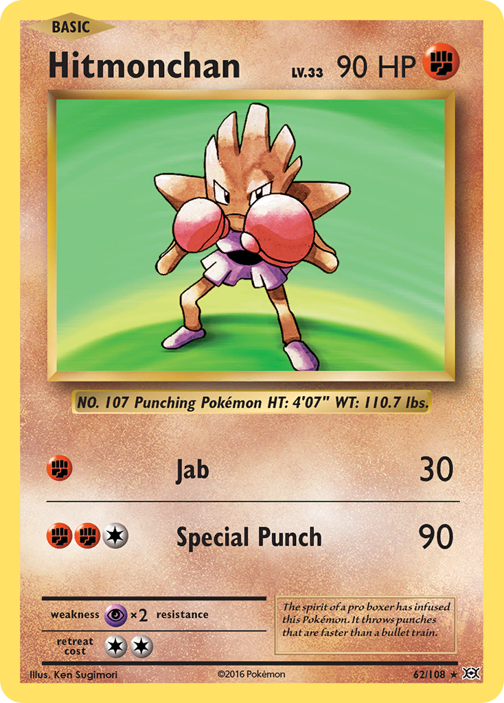 Hitmonchan (62/108) [XY: Evolutions] | Gear Gaming Fayetteville