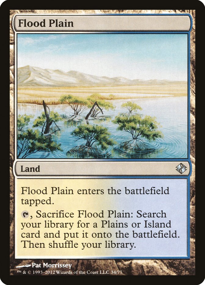 Flood Plain [Duel Decks: Venser vs. Koth] | Gear Gaming Fayetteville