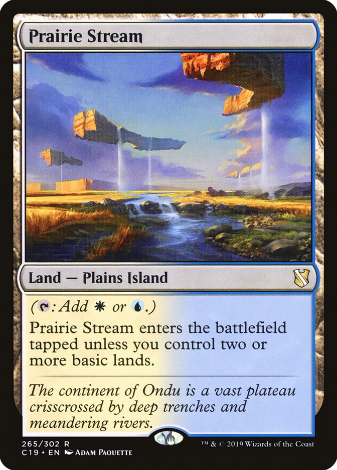 Prairie Stream [Commander 2019] | Gear Gaming Fayetteville